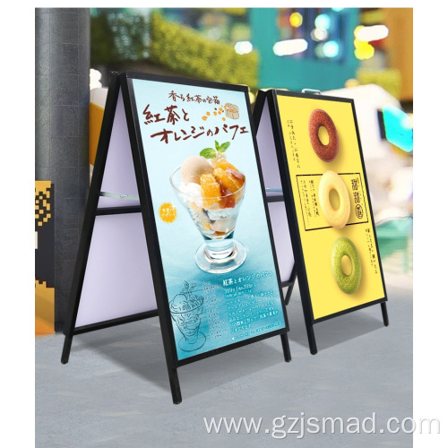 A Board Foldable Poster Display Stand Pavement Sign